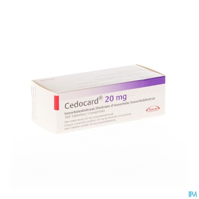 Cedocard Comp 100 X 20mg