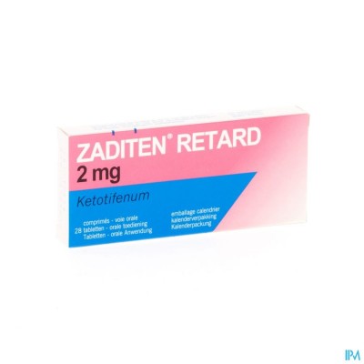 Zaditen Retard Comp. 28 X 2mg