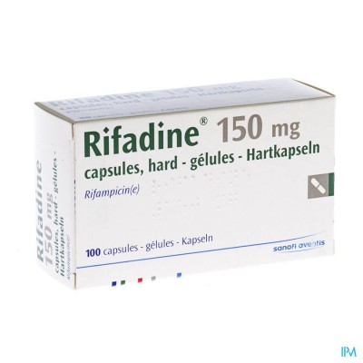 Rifadine Caps 100 X 150mg