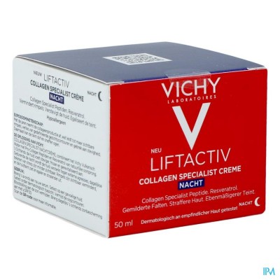 Vichy Liftactiv Collagen Specialist Nacht 50ml Nf