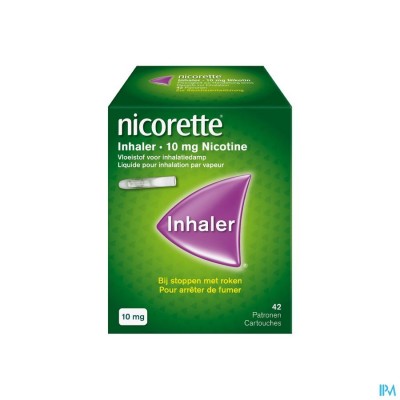 Nicorette Inhaler 10mg 42+mondstuk