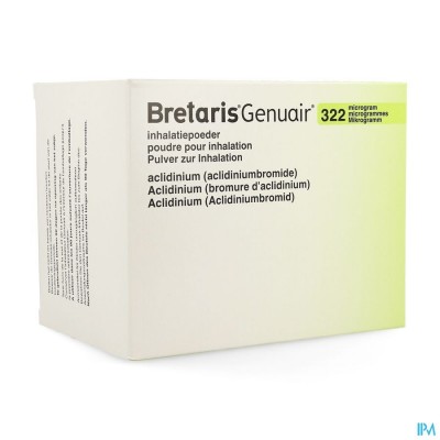 Bretaris Genuair 322mcg Inhal Poeder 3x60 Dosis