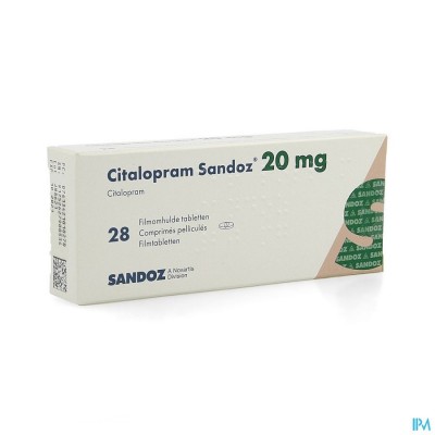 Citalopram Sandoz 20mg Tabl 28 X 20mg New Sandoz