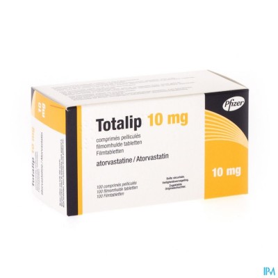 Totalip 10mg Filmomh Tabl 100