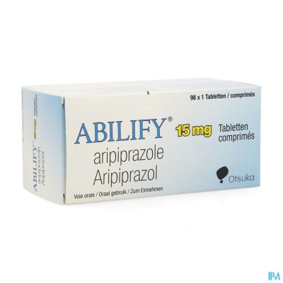 Abilify 15mg Pi Pharma Comp 98 X 15mg Pip