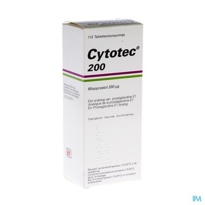 Cytotec 200 Comp 112 X 200 Mcg