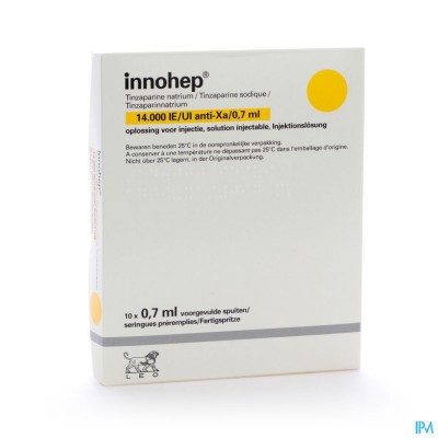 Innohep Ser Sc 10 X 14000 Iu 0,70ml