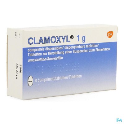 Clamoxyl 1000 "tabs" Comp 8x1000mg