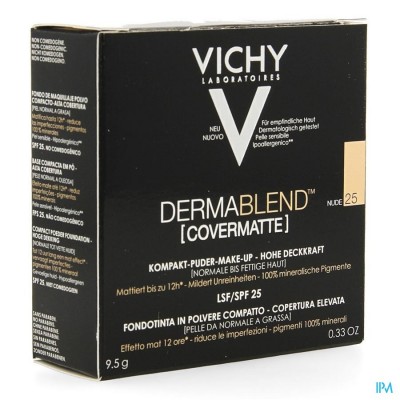 Vichy Fdt Dermablend Covermatte 25 9,5g