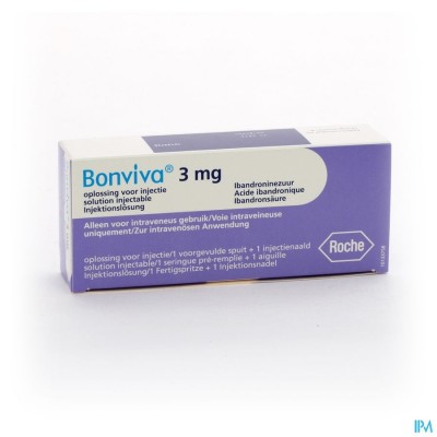 Bonviva 3mg/3ml Opl Inj Voorgevulde Spuit+naald