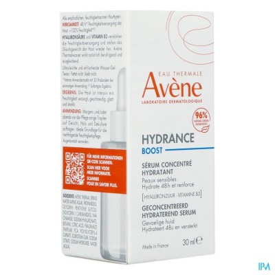 Avene Hydrance Boost Geconc. Hydrat. Serum 30ml