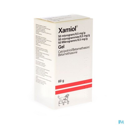 Xamiol 50 Mcg/0,5mg/g Gel Fl 60g