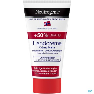 Neutrogena N/f Handcreme Z/parf 50ml + 50% Gratis