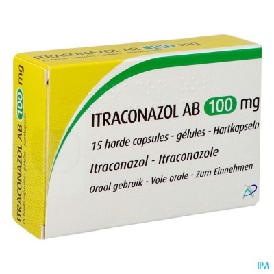 Itraconazol Ab 100mg Harde Caps 15 X 100mg