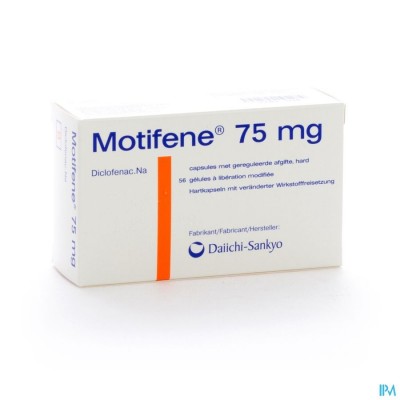 Motifene Caps 56 X 75mg