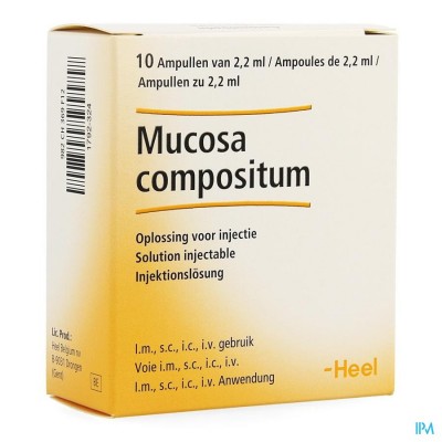 Mucosa Compositum Ii Amp 10x2,2ml Heel