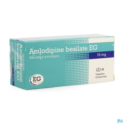 Amlodipine Besilate EG Tabl 30X10Mg