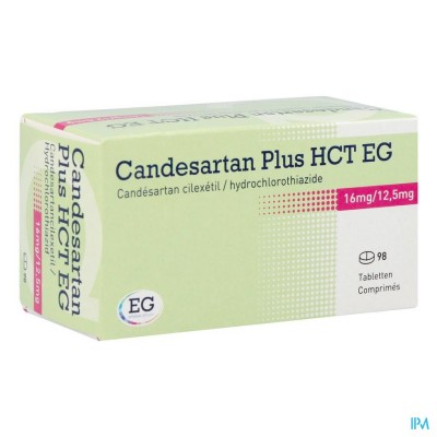 Candesartan Plus Hct EG 16Mg Tabl 98X16Mg/12,5Mg