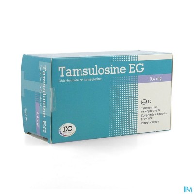 TAMSULOSINE EG TABL VERLENGDE AFGIFTE 90 X 0,4 MG