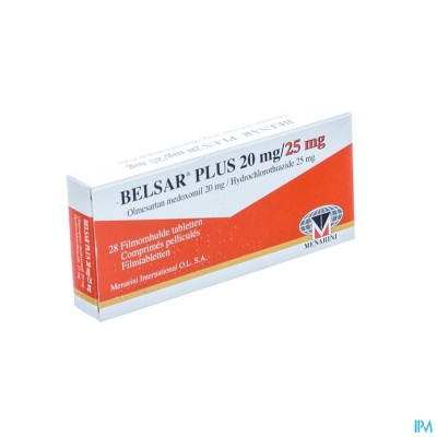 Belsar Plus 20mg/25mg Filmomh Tabl 28