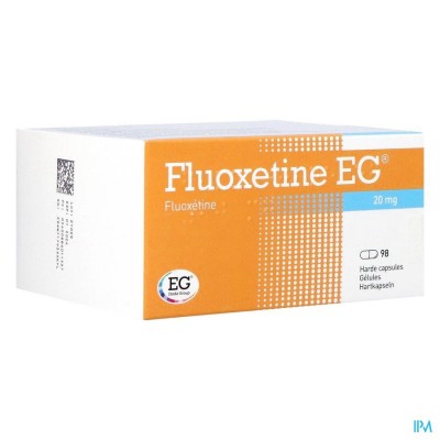 Fluoxetine Eg 20mg Pi Pharma Caps Hard 98x20mg Pip