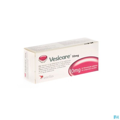 Vesicare Tabl 30 X 10mg