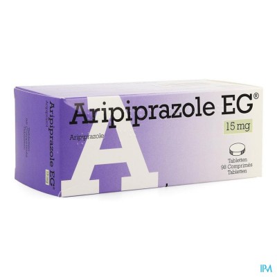 Aripiprazole Eg 15mg Pi Pharma Comp 98 X 15mg Pip