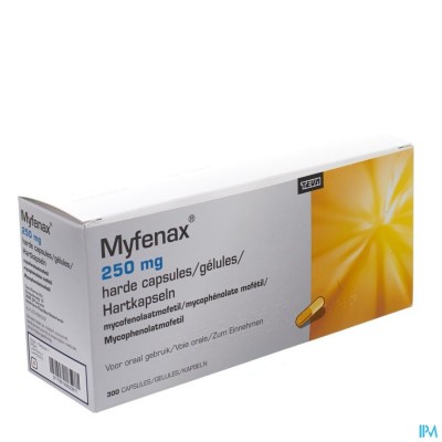 Myfenax Teva 250mg Caps 300x250mg