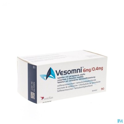 Vesomni 6mg/0,4mg Tabl Met Gereguleerde Afg 90