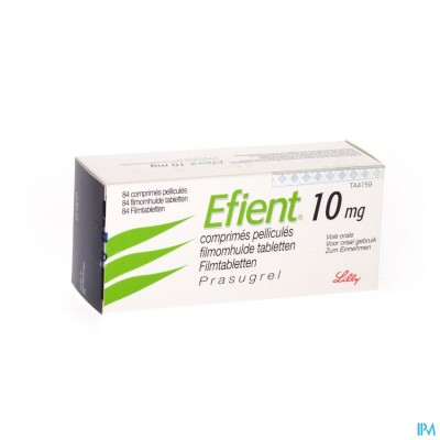 Efient Comp Pell 84 X 10mg