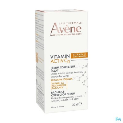 Avene Vitamine Activ Cg Corr.serum Stral Teint30ml
