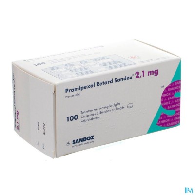 Pramipexol Retard Sandoz 2,10mg Verl Afgif 100