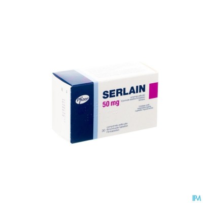 Serlain 30 Tabl 50mg Ud