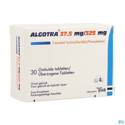 Algotra Comp Omhulde 30 X 325mg/37,5mg