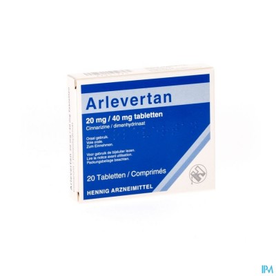 Arlevertan Kela 20mg/40mg Tabl 20