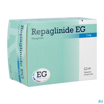 Repaglinide EG 2,0Mg Tabl 270