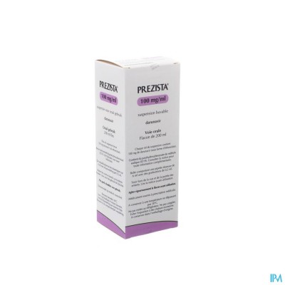 Prezista 100mg/ml Susp Ora 200ml