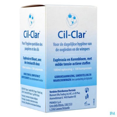 Cil-clar Hygiene Oogleden 100ml+kp 100 Nf