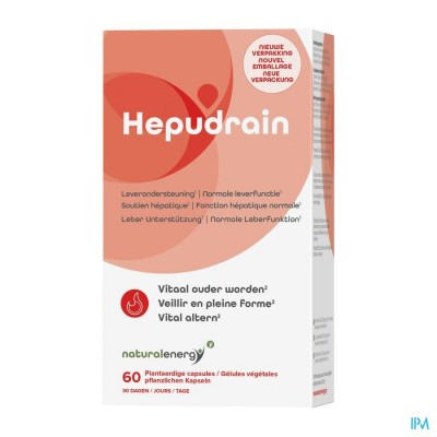HEPUDRAIN CAPS 60 NATURAL ENERGY LABOPHAR