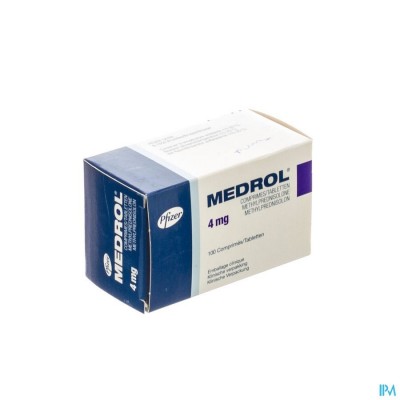 Medrol 100 Tabl 4mg Unit Dose