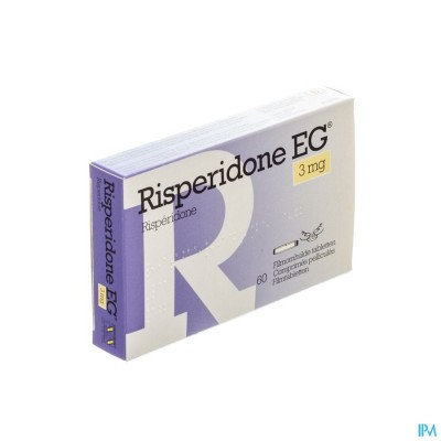 Risperidone EG Tabl  60 X 3 Mg