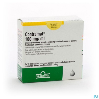 Contramal Gutt 3flx10ml/100mg/ml