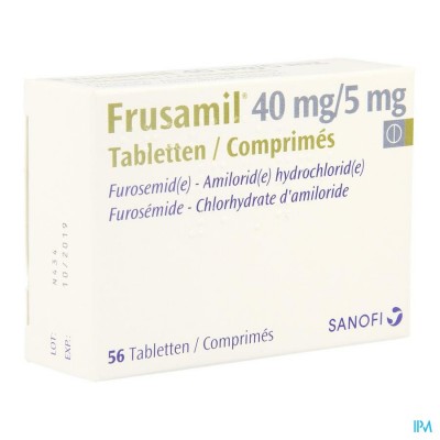Frusamil Comp 56 X 40mg/5mg