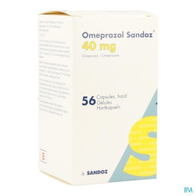 Omeprazol Sandoz 40mg Pi Pharma Caps 56x40mg Pip