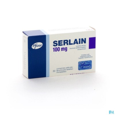 Serlain 100mg Filmomh Tabl 30