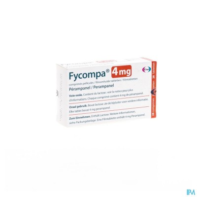 Fycompa 4mg Omhulde Tabl 28 X 4mg