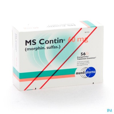 Ms Contin Comp 56x 60mg