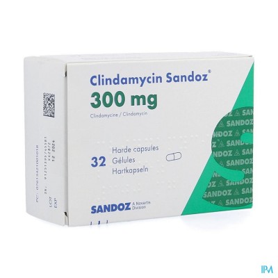 Clindamycin Sandoz Harde Caps 32x300mg