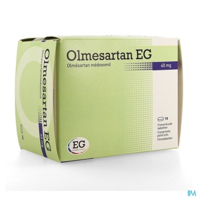 Olmesartan EG 40Mg Filmomh Tabl  98 X 40Mg