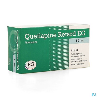 Quetiapine Retard EG 50Mg Tabl Verl.Afg.   30X50Mg